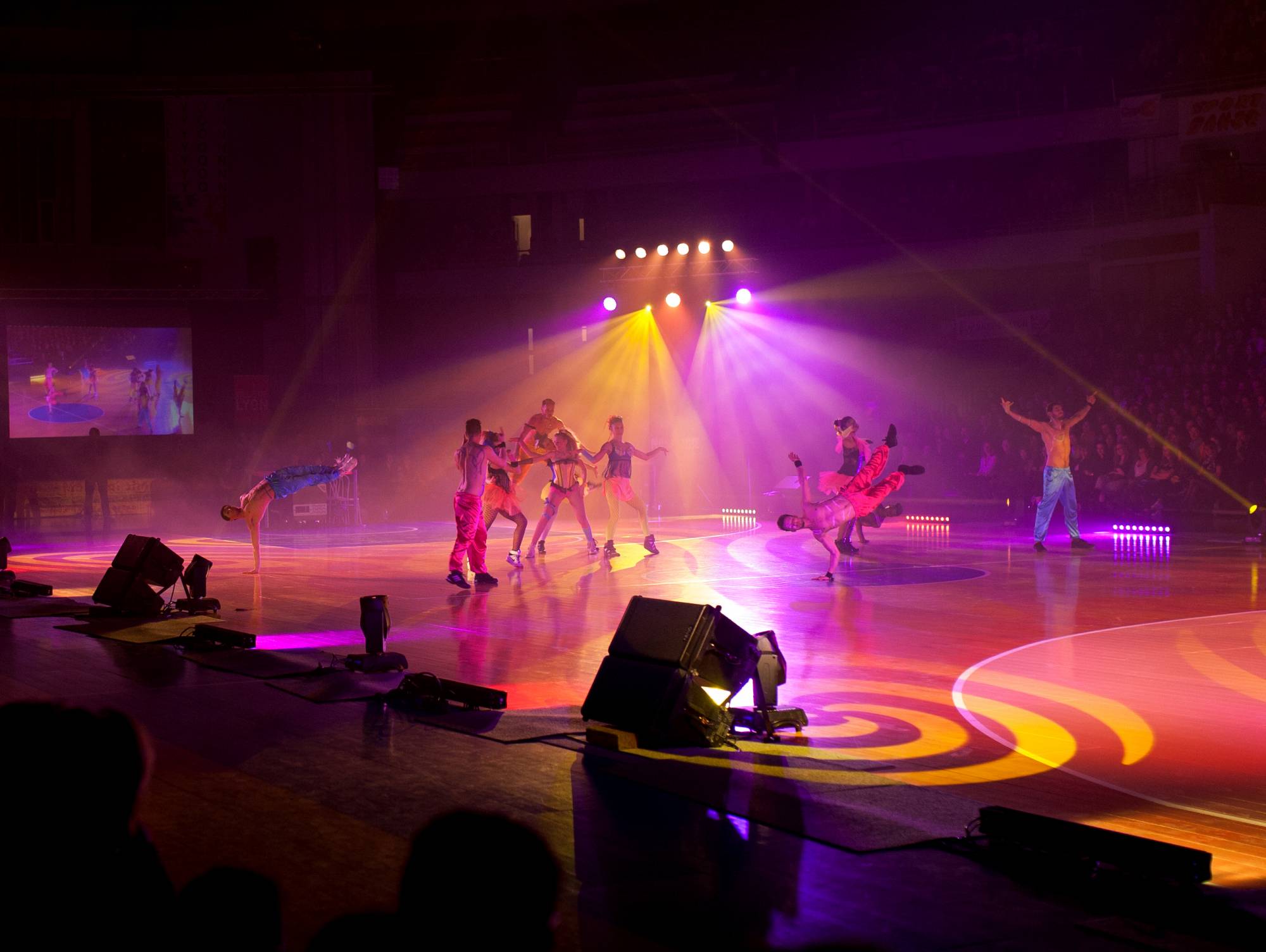 Prestation audiovisuelle palais des sport Lyon Gerland