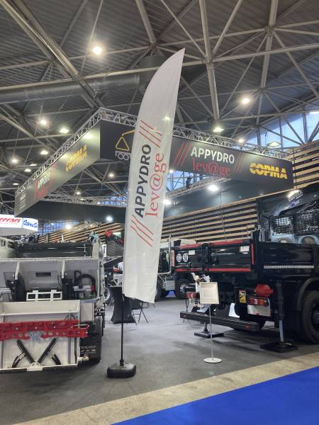 Prestation de structure pour le salon Solutrans à Eurexpo Lyon