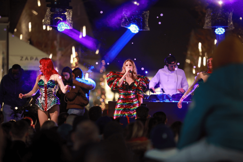 Sonorisation et Mise en lumière d'un show de musique à Lyon
