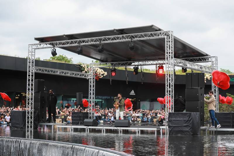 Sonorisation d'un groupe de musique professionnel pour un concert près de Lyon