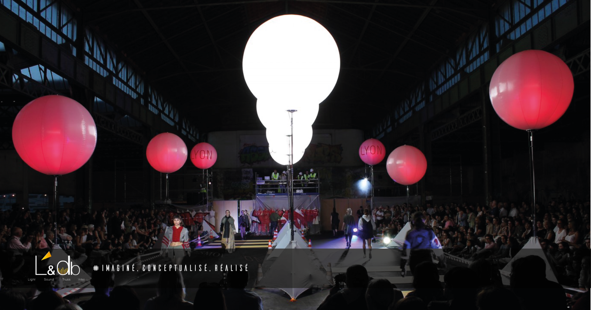 Prestation audiovisuelle, son, lumière et vidéo pour des spectacles dans la région Rhône-Alpes et à Lyon