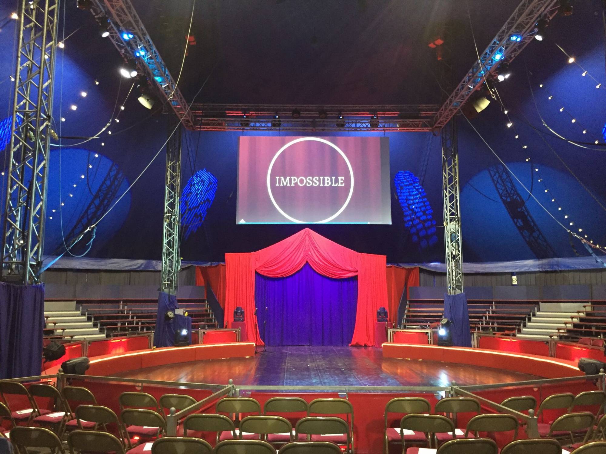 Prestation vidéo au Cirque Imagine à Lyon