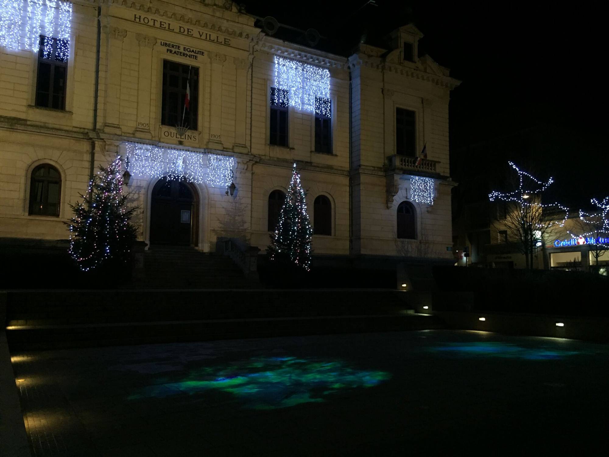 Maintenance réseau DMX à la mairie d'Oullins