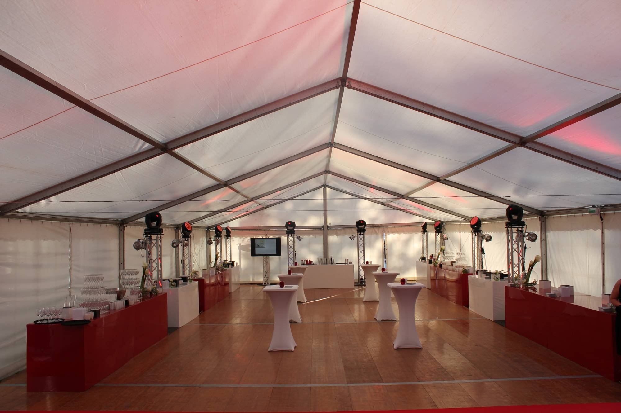 Installation d'éclairage pour chapiteaux Lyon