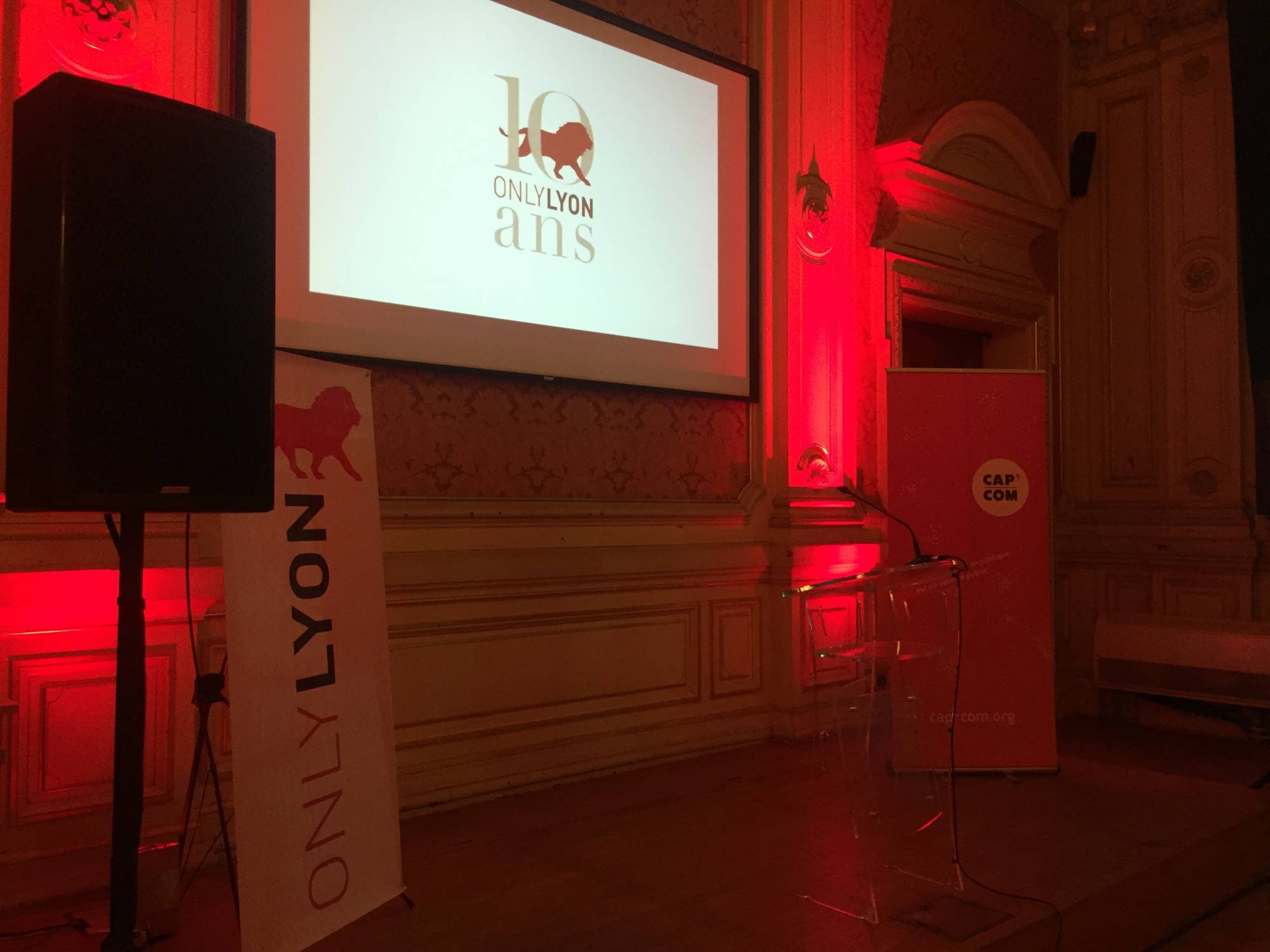 Prestation de Sonorisation palais de la bourse de Lyon