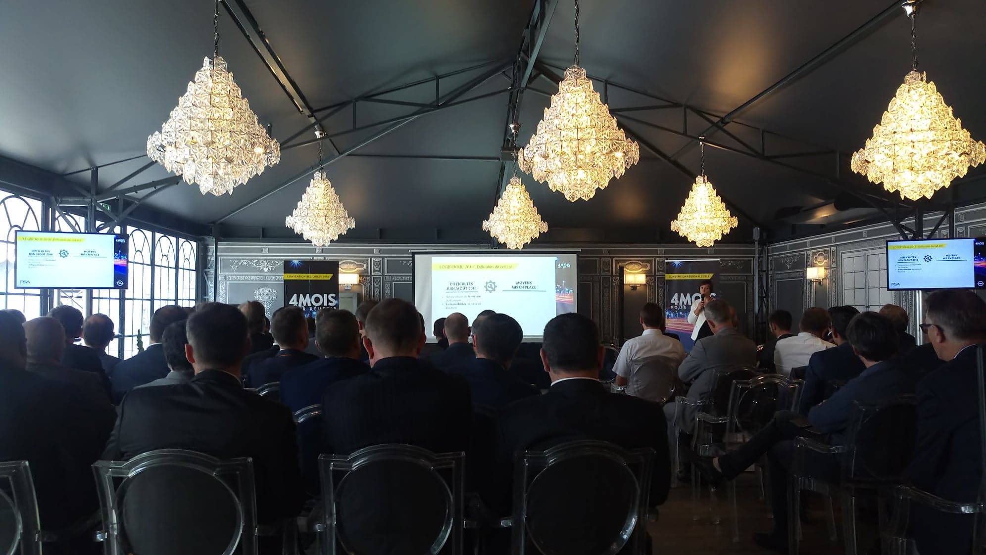 Prestation vidéo pour la Convention Marketing OPEL à la Maison d’Anthouard à Ecully