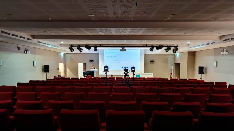 Gestion de régie vidéo pour une conférence àp aris