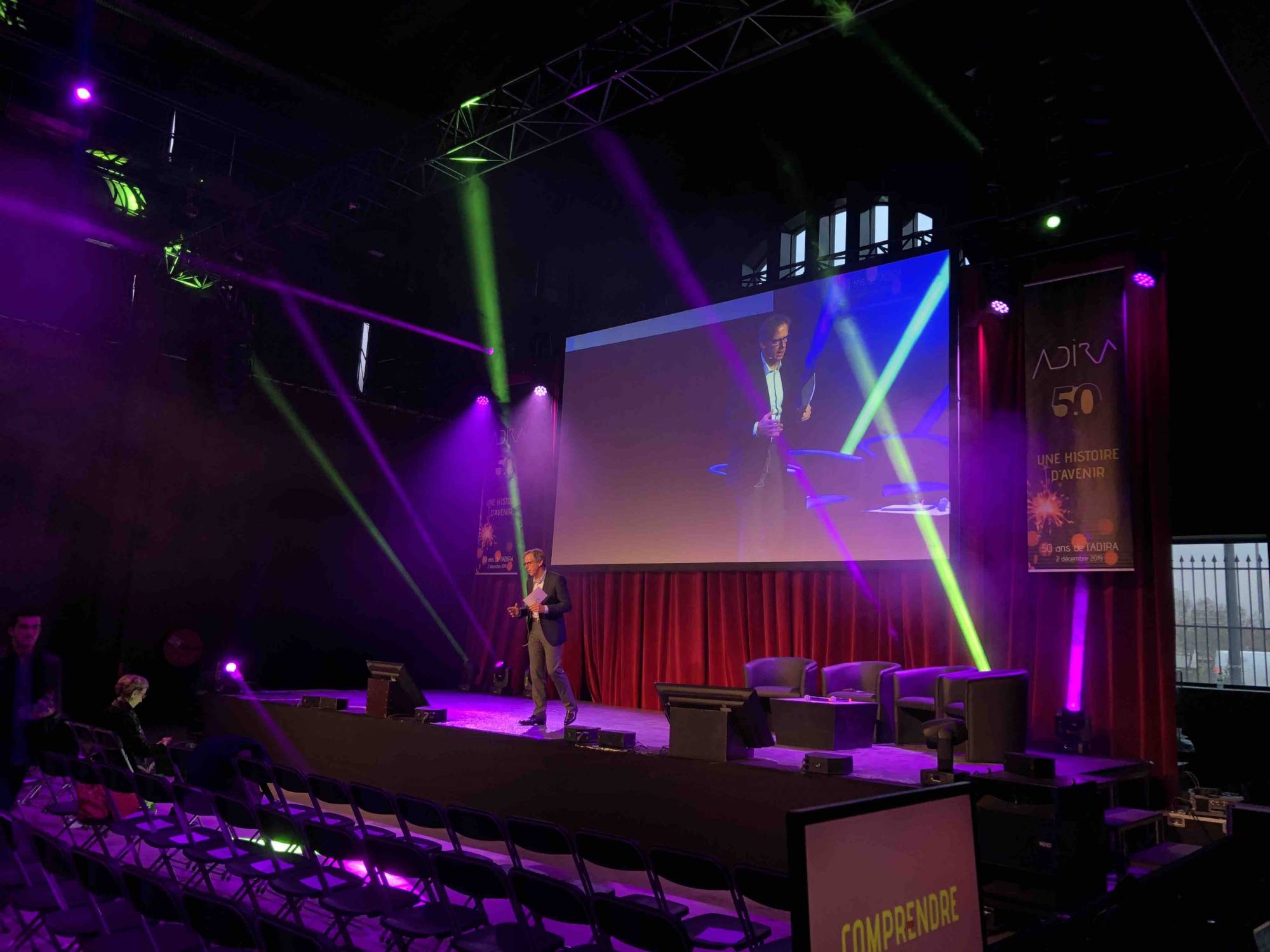 Location vidéo et sonorisation pour anniversaire association Lyon 2