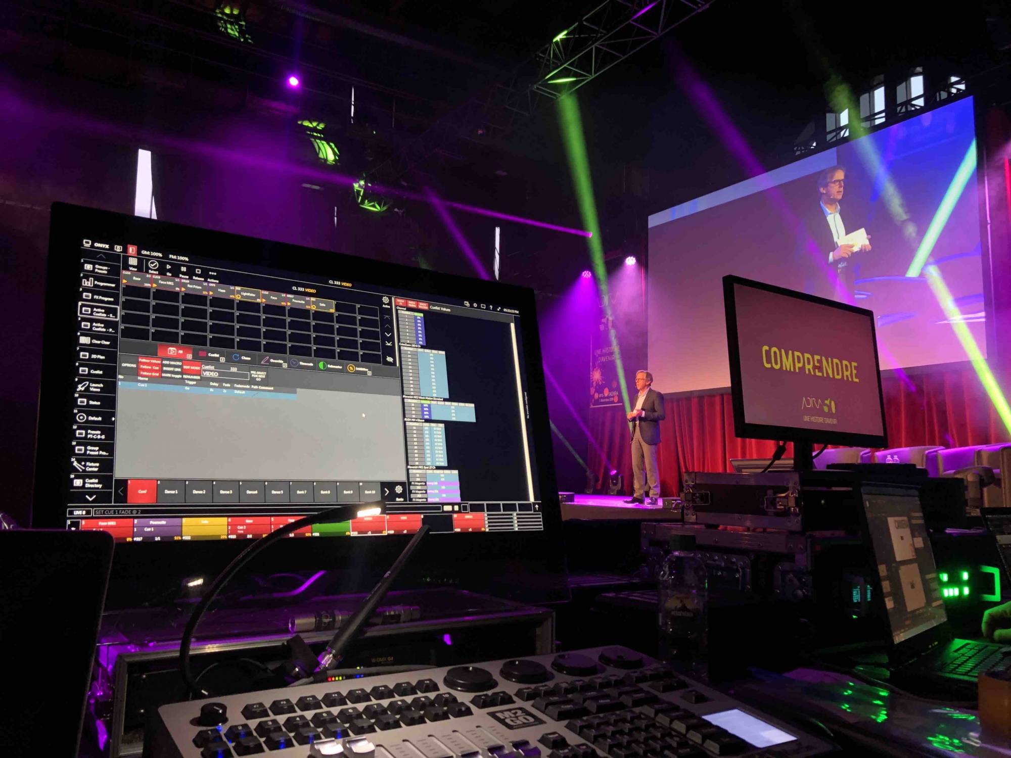 Prestataire technique pour anniversaire association Adira H7 Lyon 2
