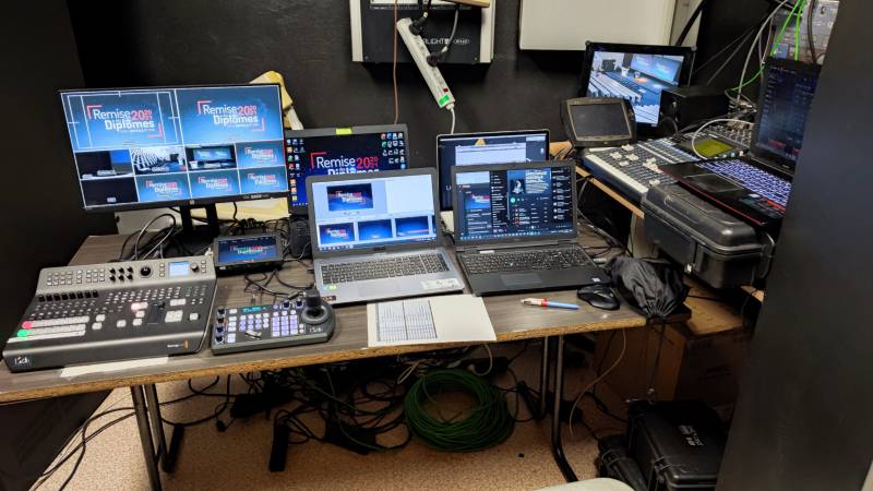 Régie vidéo live pour prestation événementielle à Lyon