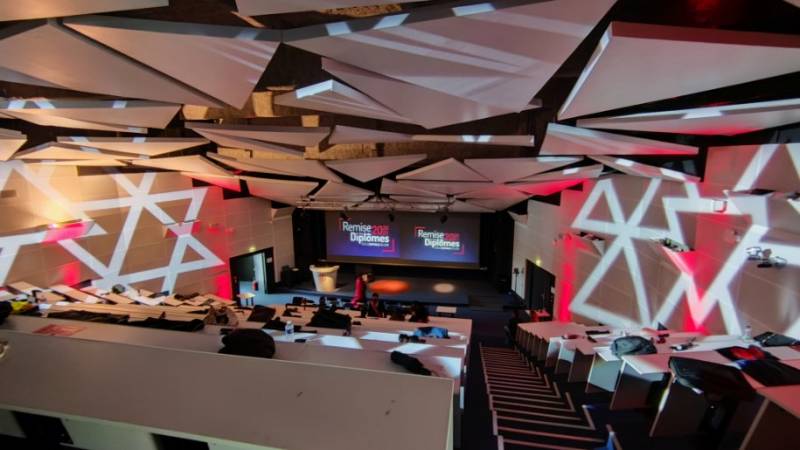 Mise en lumière de cérémonie à Lyon Ecully