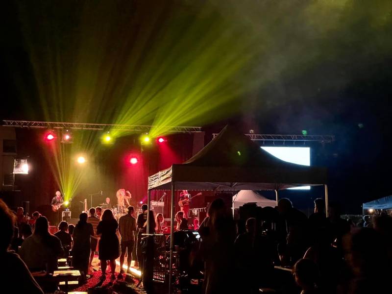 Prestation son, lumière et vidéo en extérieur à Lyon