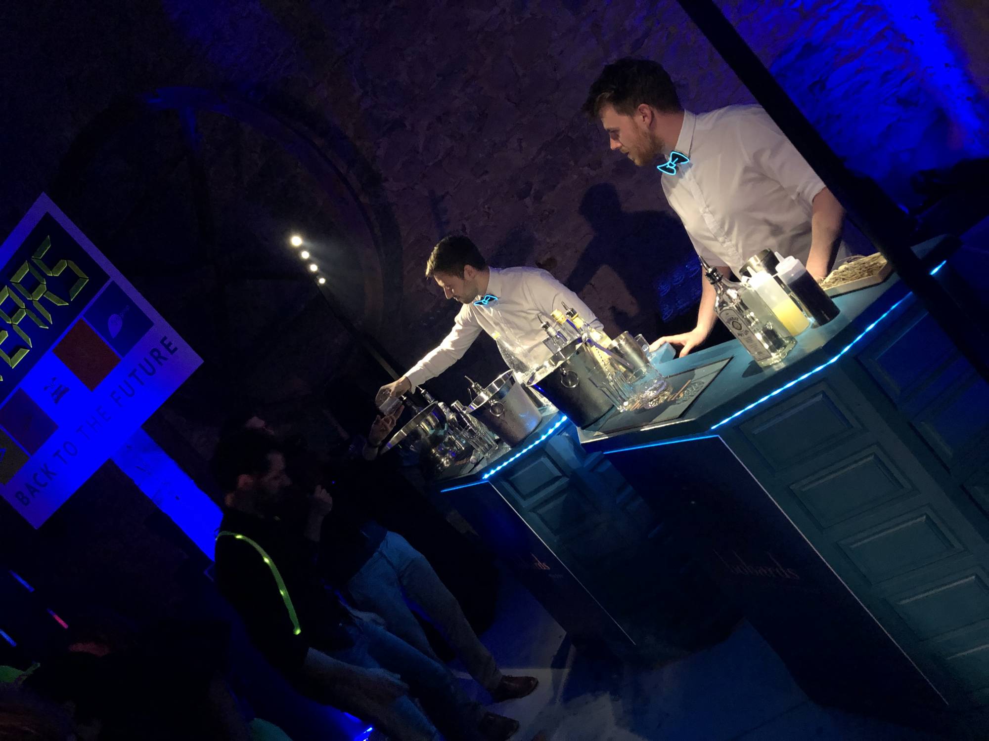 Lumière bar pour soirée entreprise Lyon