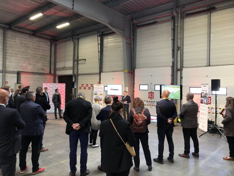 Sonorisation pour inauguration de véhicule à Lyon