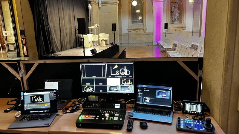 Prestation streaming en direct pour un événement à Lyon