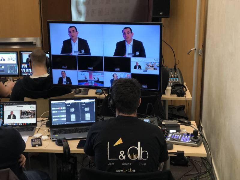 Régie vidéo pour retransmission en direct et live streaming à Lyon