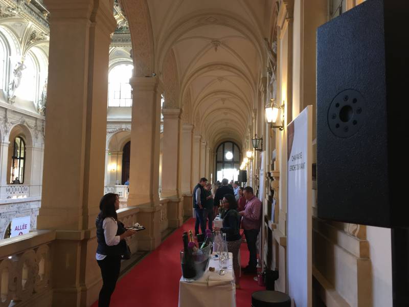 Prestation de sonorisation pour salon du vin à Lyon