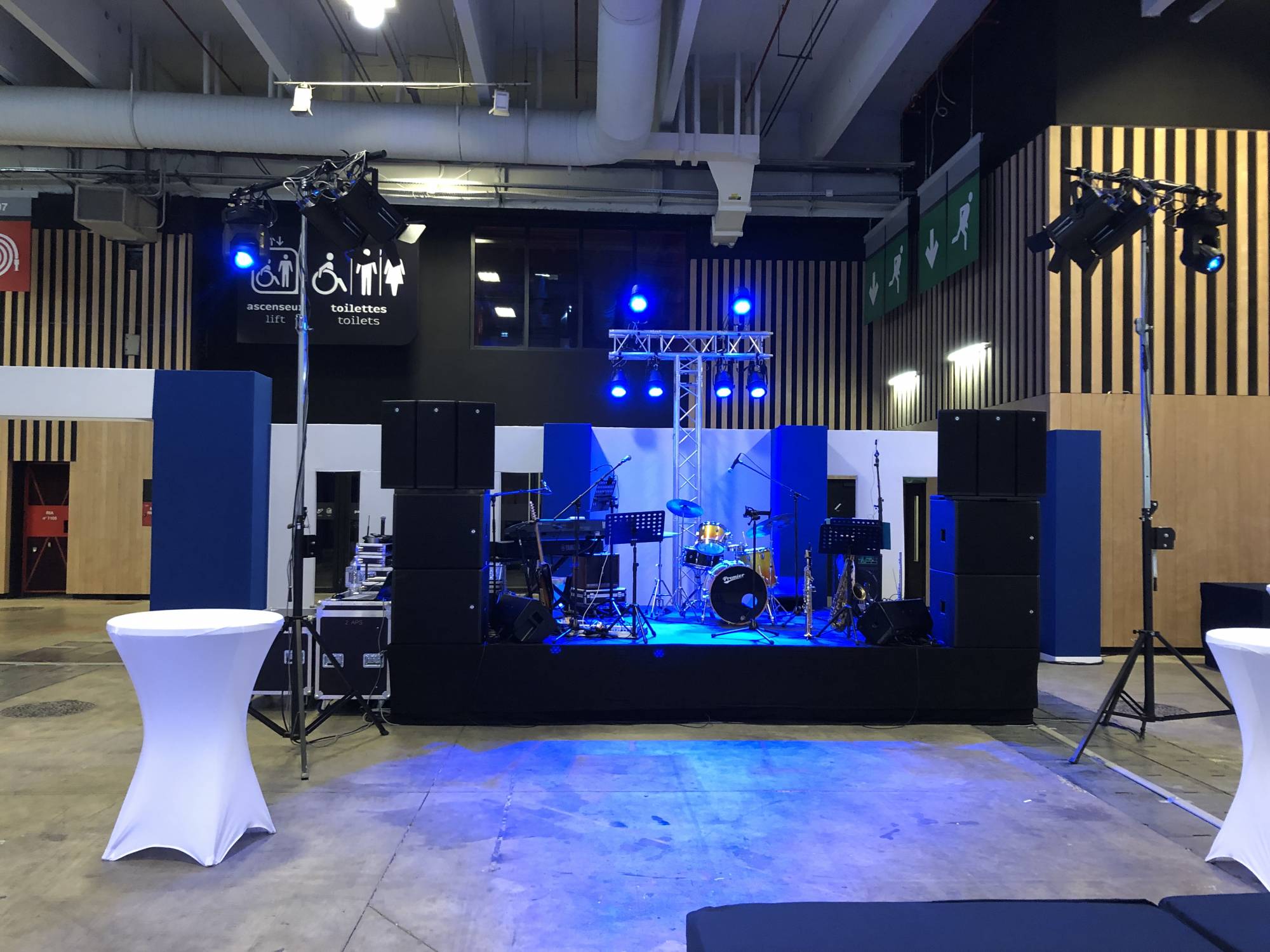 Prestataire technique pour musiciens salon SIDEC Paris