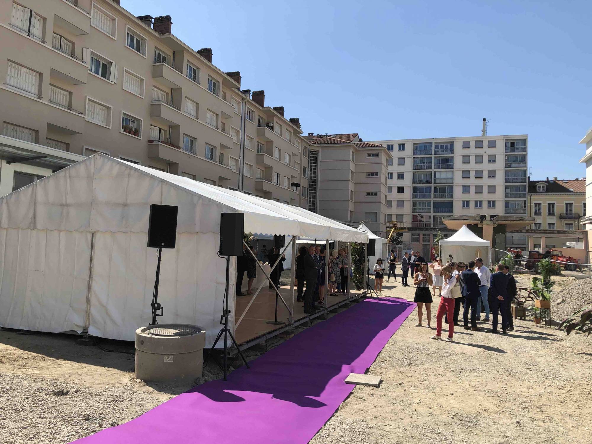 Prestataire audiovisuel pour inauguration Lyon Partt-DIeu