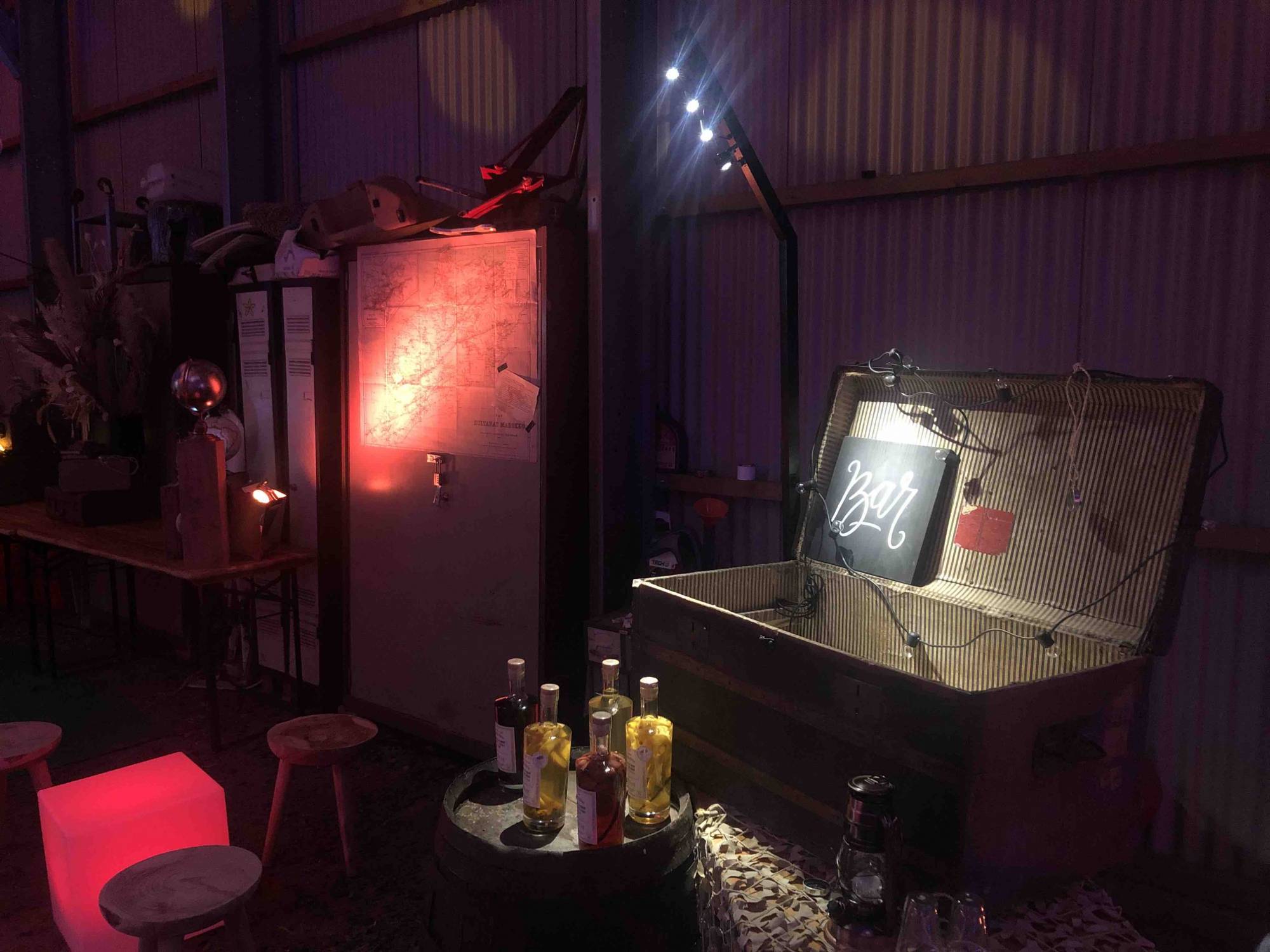 Location tecnopar pour éclairage buffet Lyon