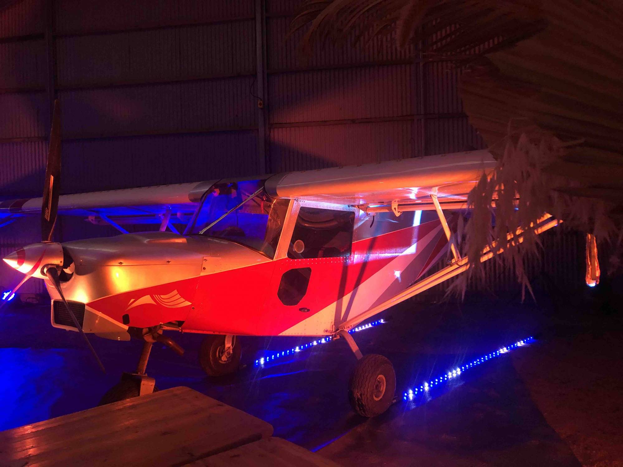 Eclairage UML pour anniversaire entreprise Lyon