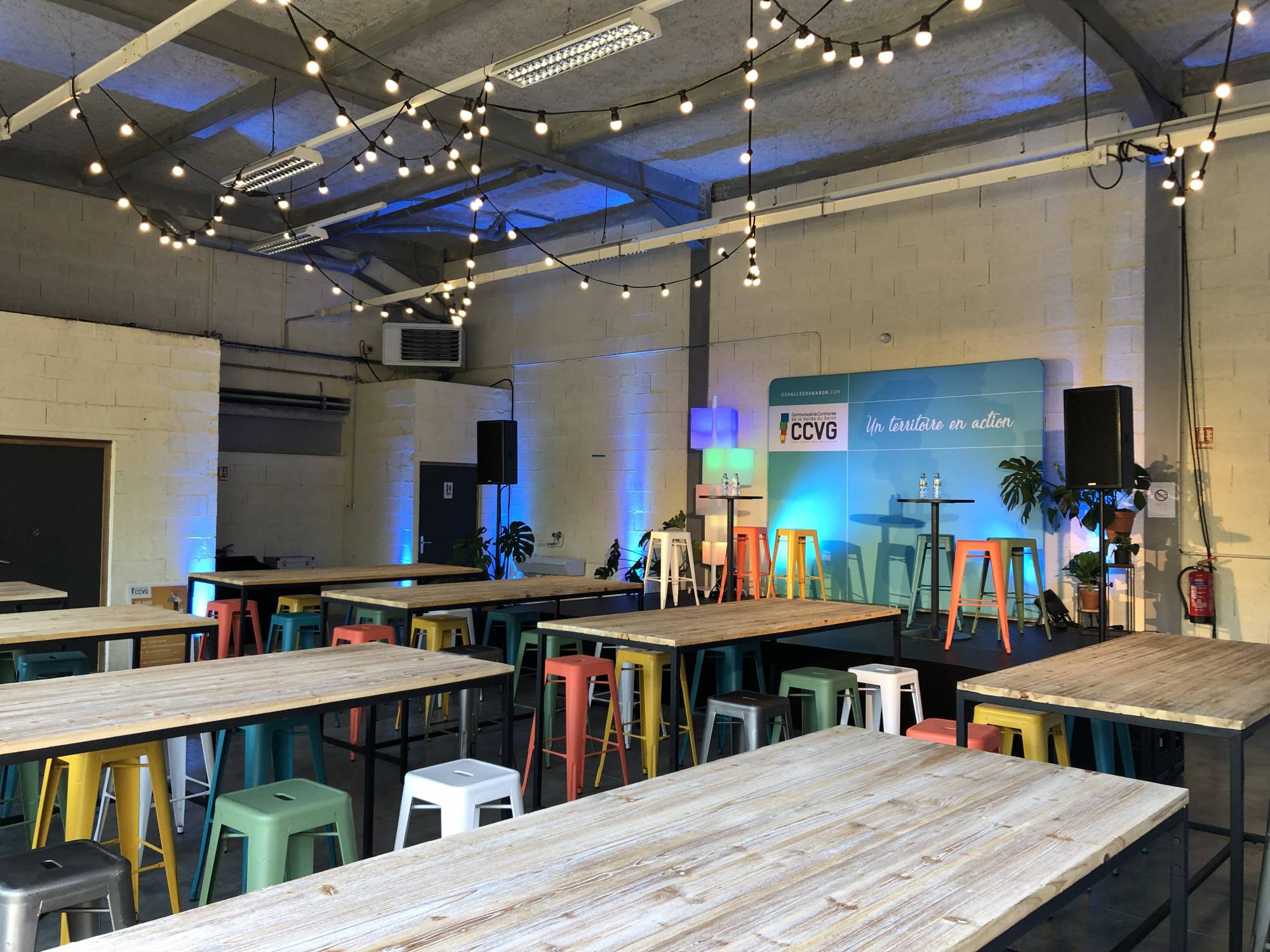 Location de lumière pour anniversaire entreprise  Brignais