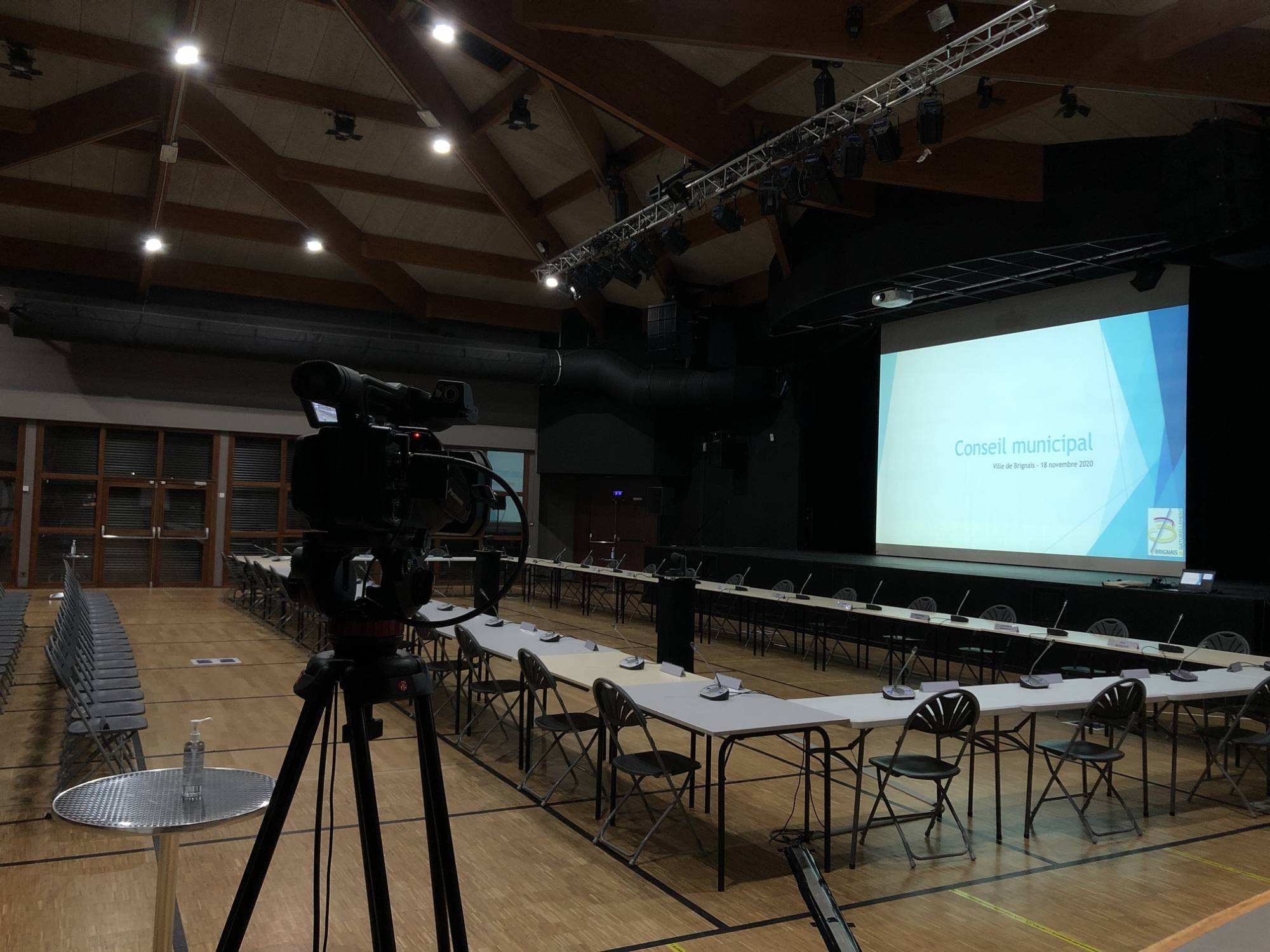 Captation vidéo du conseil municipal