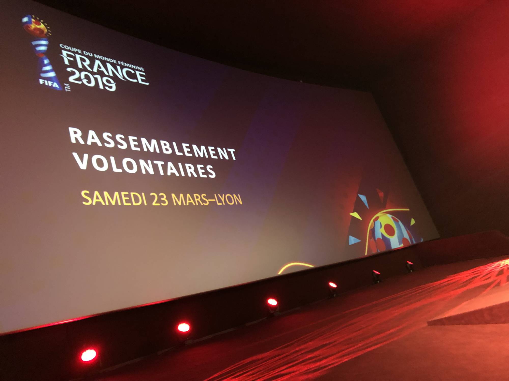 Location éclairage pour cinéma à Lyon Coupe du monde football féminin Lyon 9