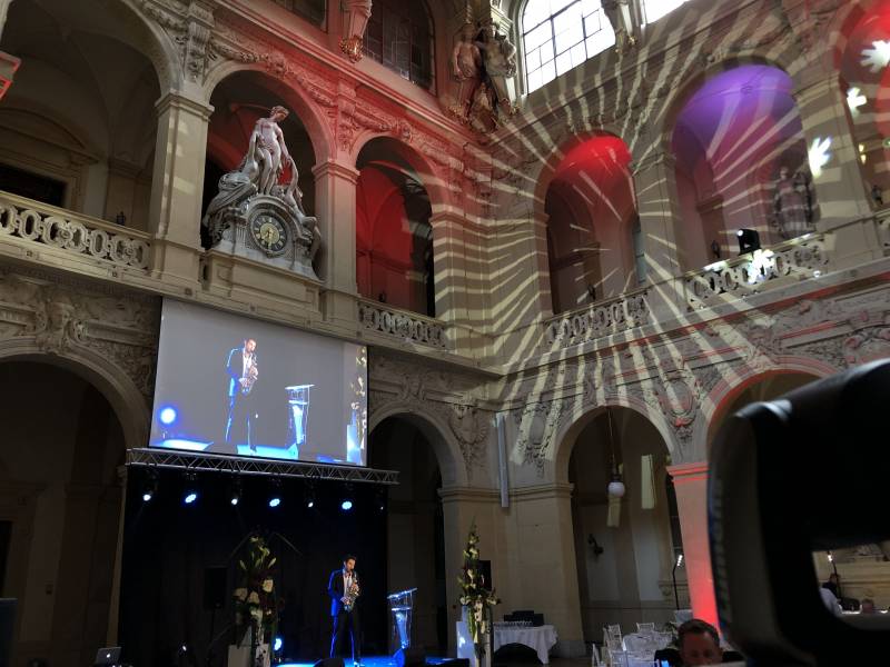 captation et diffusion live pour anniversaire d'entreprise à Lyon