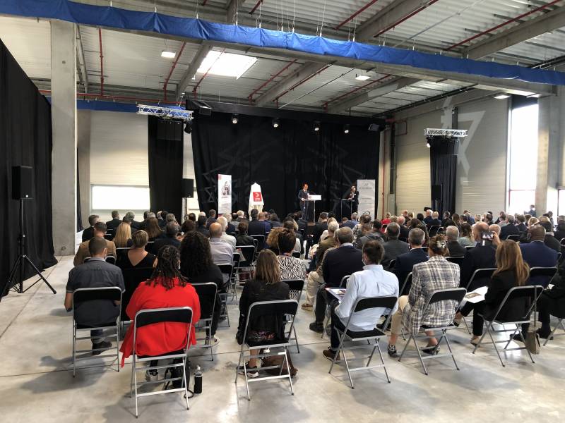 Prestation audiovisuel pour inauguration à Saint Vulbas