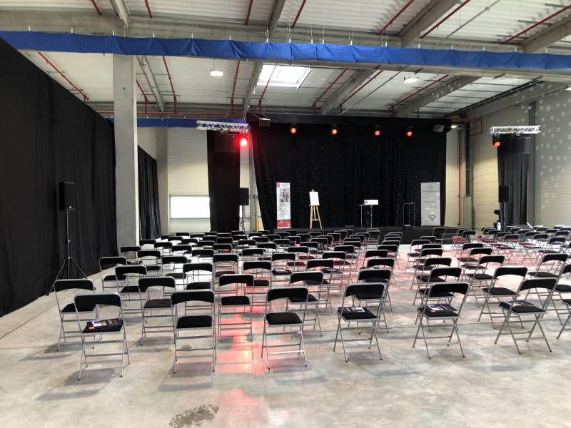 Prestation technique pour inauguration à Lyon