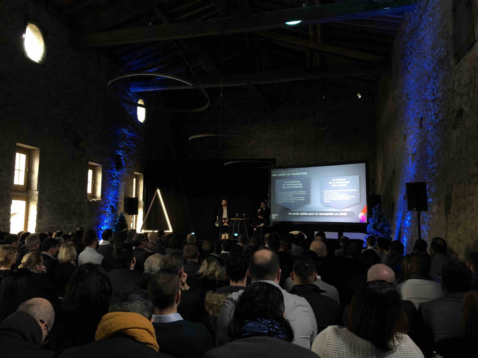 Séminaire vidéo événementiel pour entreprise au Château de La Gallée à Millery