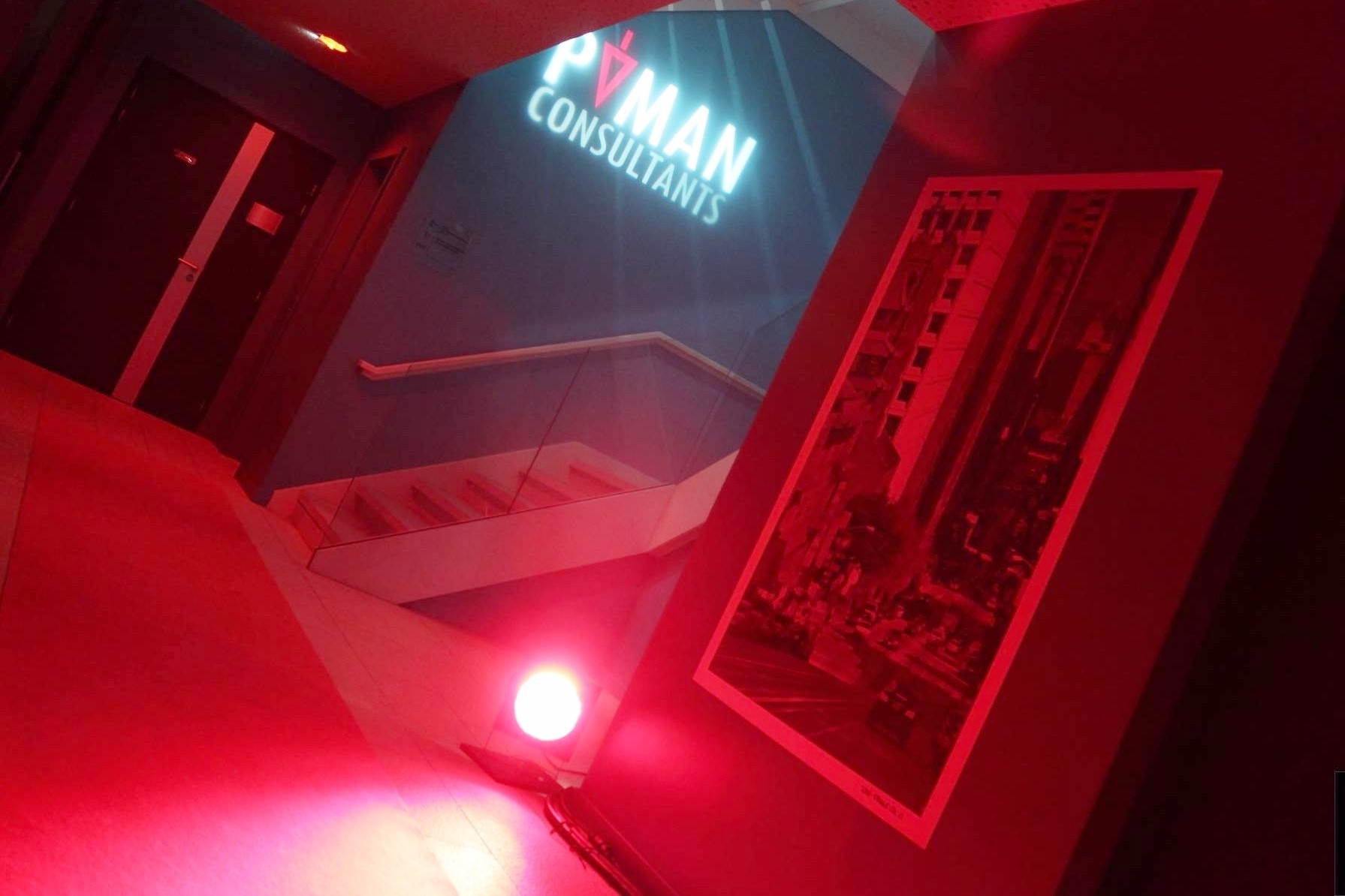 Eclairage d'inauguration Lyon