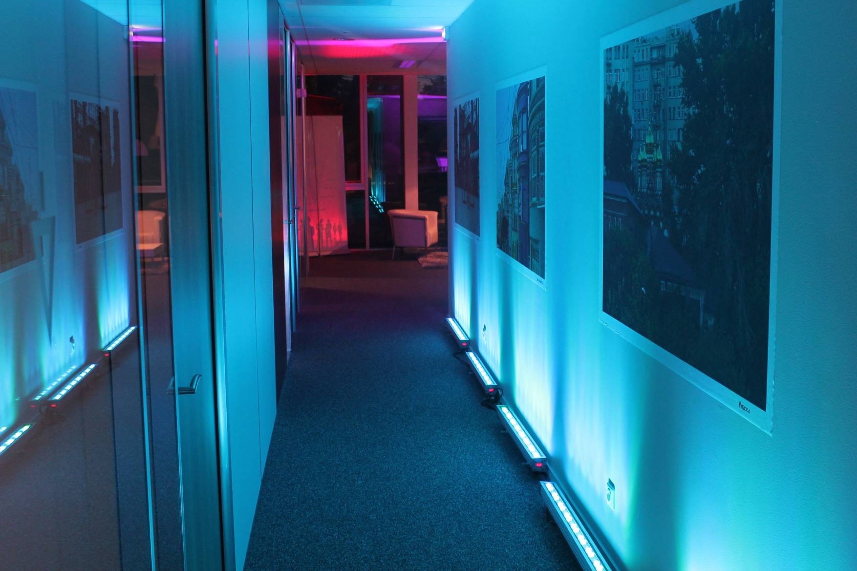 Lumière pour inauguration Lyon