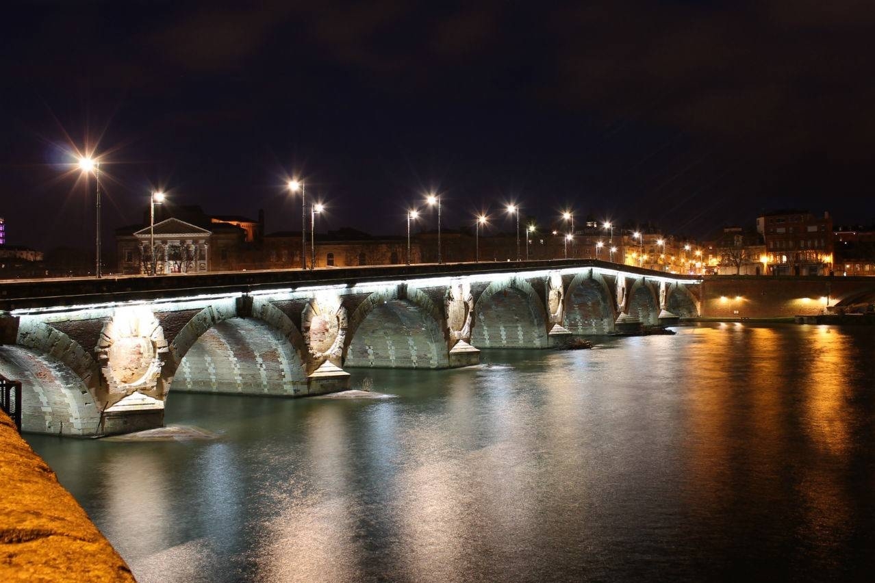 L&Db_Pont Neuf_Toulouse_Projecteurs à Led