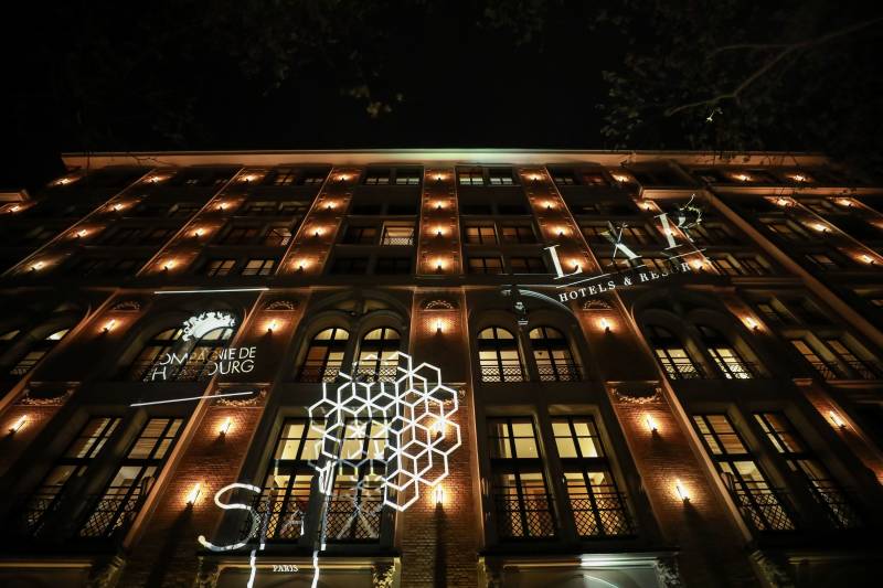 Prestation technique pour l'inauguration d'un hôtel 5 étoiles à Paris (7ème Arrondissement)