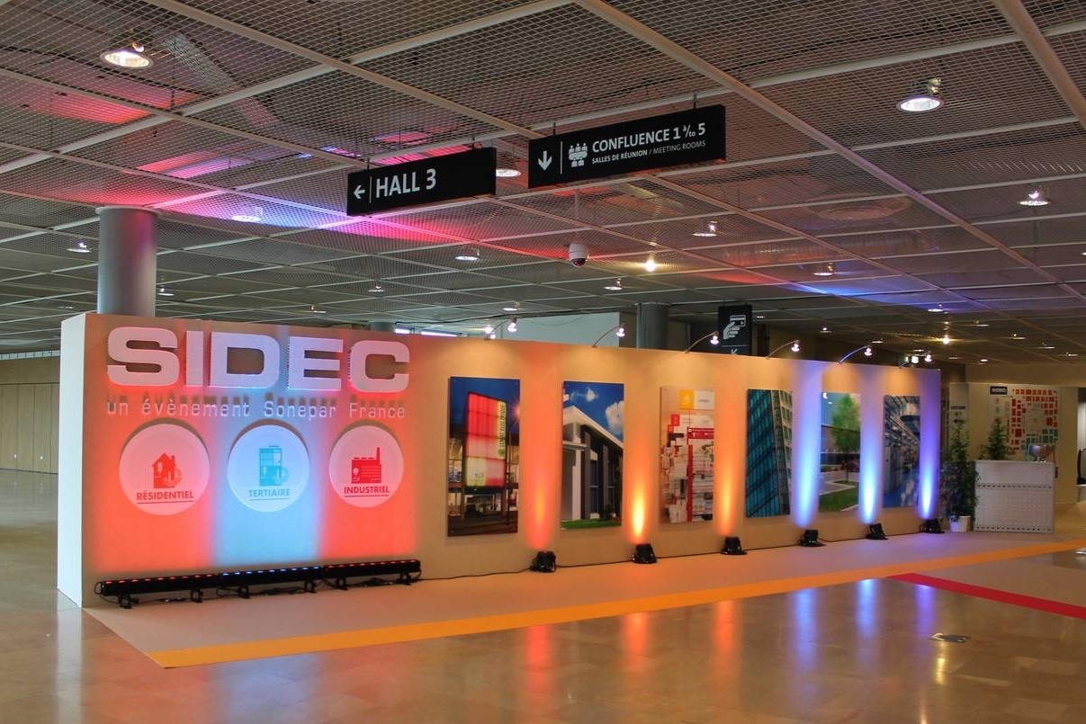 Eclairage pour salon professionnel Lyon