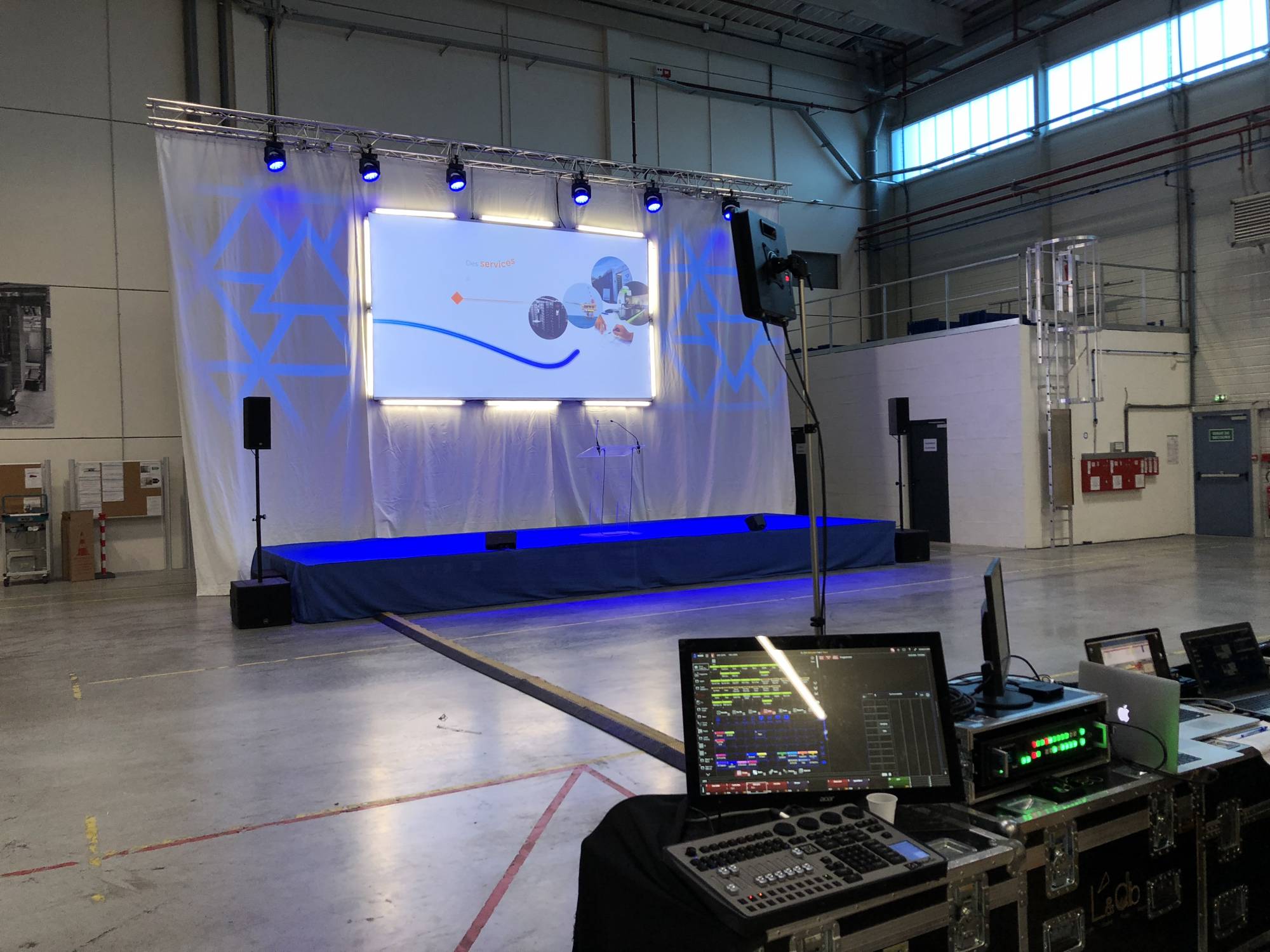 Location régie pour inauguration