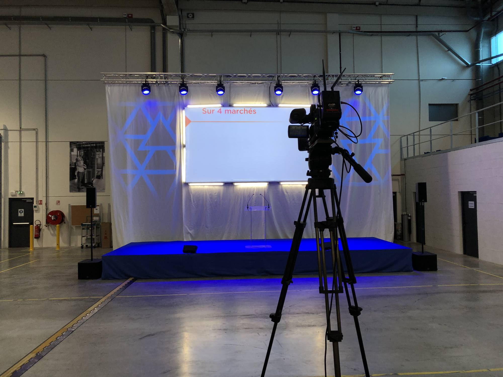 Location caméra 14K pour discours Lyon