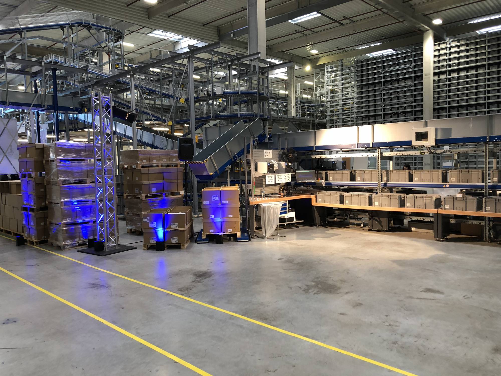 Location lumière pour inauguration professionnelle