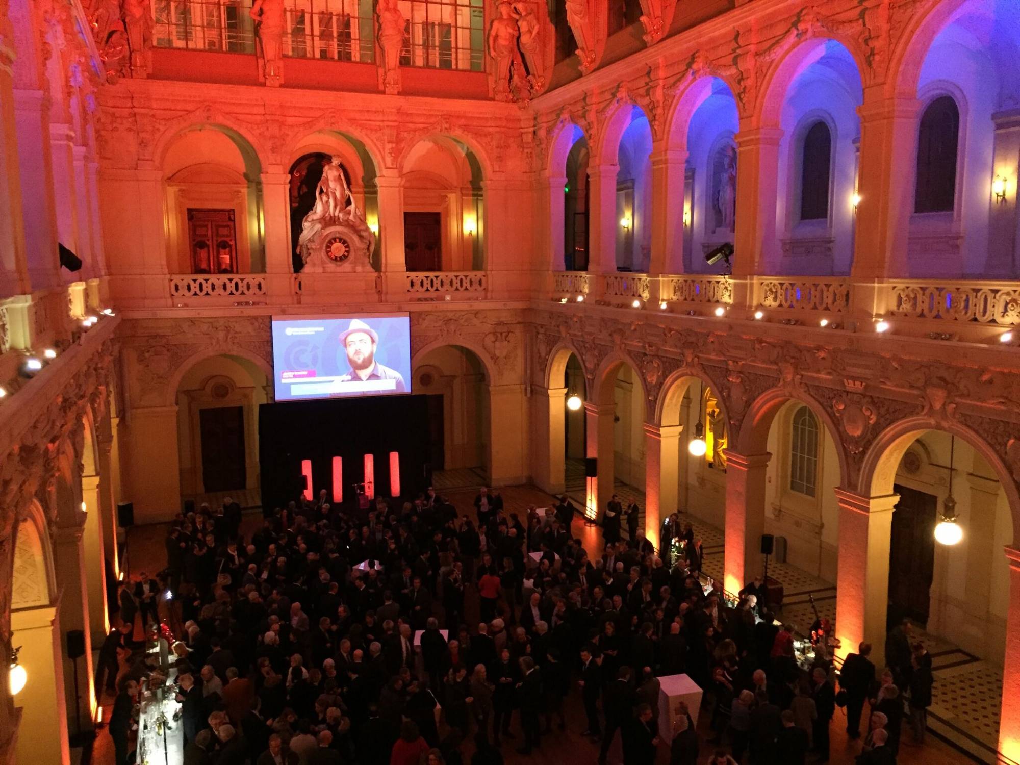 Location matériel sonore pour événement. à la CCI de Lyon