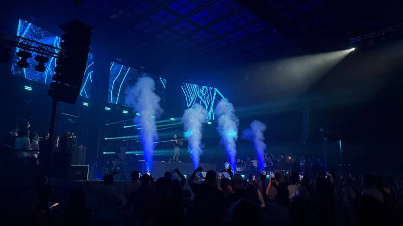 L&Db, prestataire technique son et lumière de la seconde édition de l’Électra Festival à Bourg-en-Bresse près de Lyon