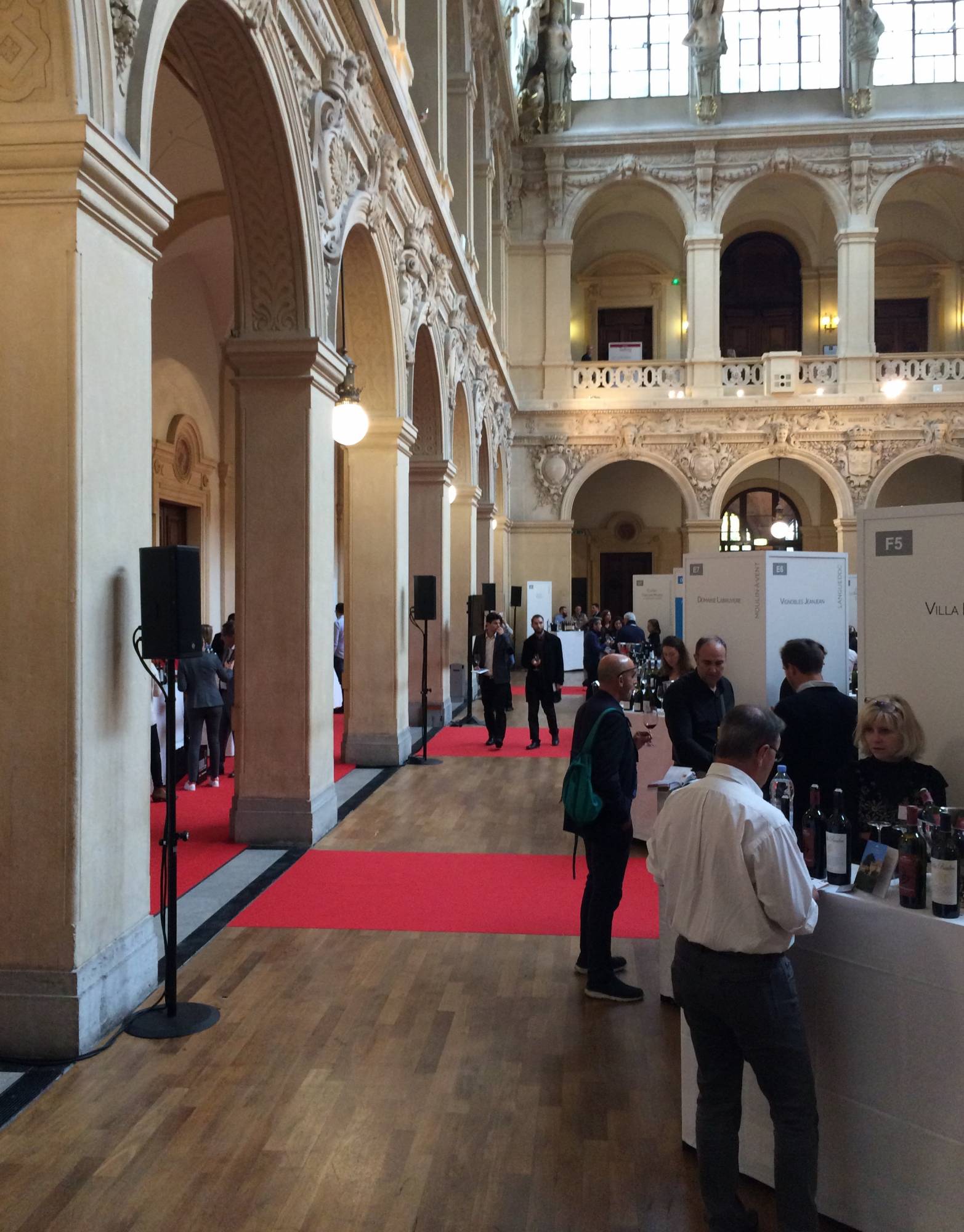 Prestataire technique pour le salon Lyon Tastinf au Palais de la Bourse de Lyon