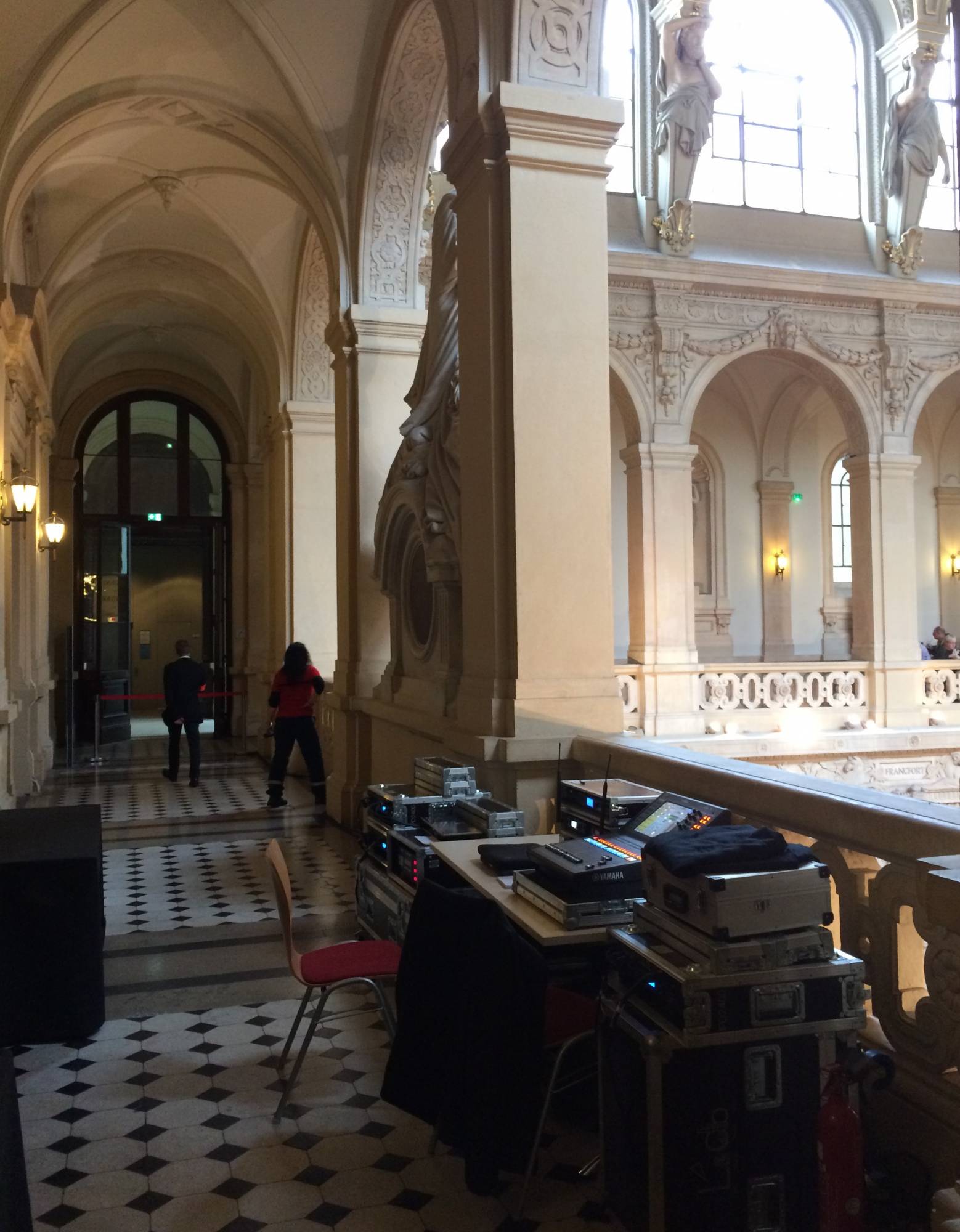 Régie son et lumière pour salon Palais de la Bourse