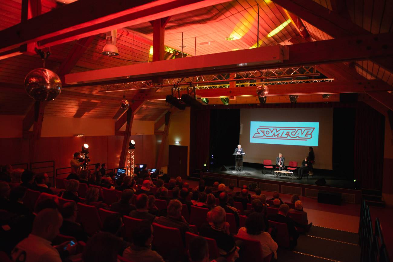 Eclairage d’ambiance pour convention Rhône alpes