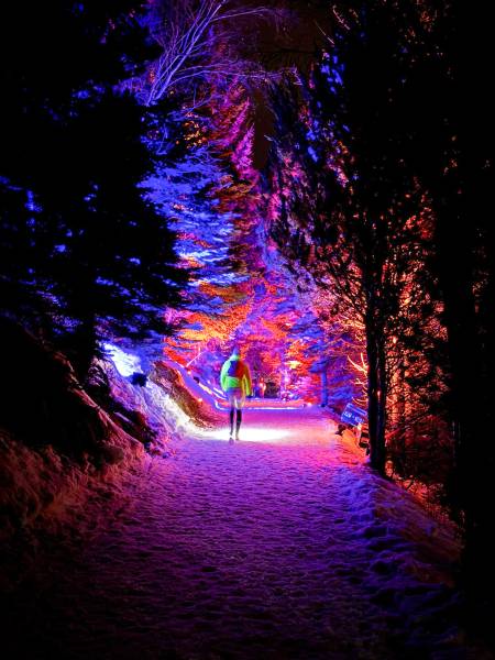 Installation audiovisuelle pour un événement sportif à la station de ski les Deux Alpes (38) en Isère